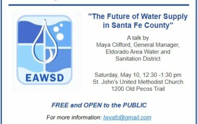 “The Future of the Santa Fe Area Water Supply”