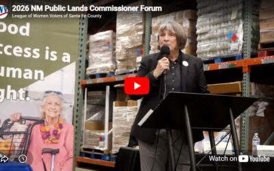 2026 Primary Election Candidate Forum Commissioner of Public Lands