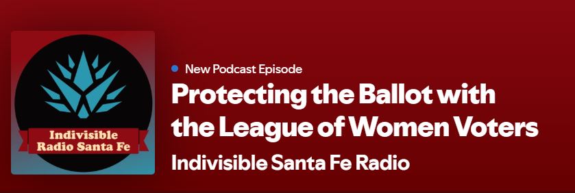 LWVSFC Interviewed by Indivisible About Voting and Elections