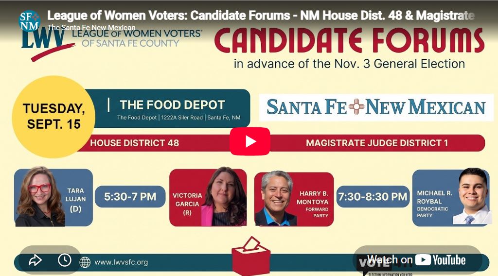 House District 48 and Magistrate Judge District 1 Candidate Forums September 15, 2026