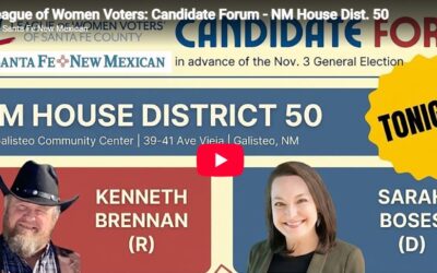 NM House District 50 Candidate Forum September 17, 2026